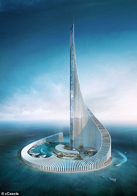 Facilities at Zanzibar Domino will include a marina, golf course, a six-star hotel and an observation deck