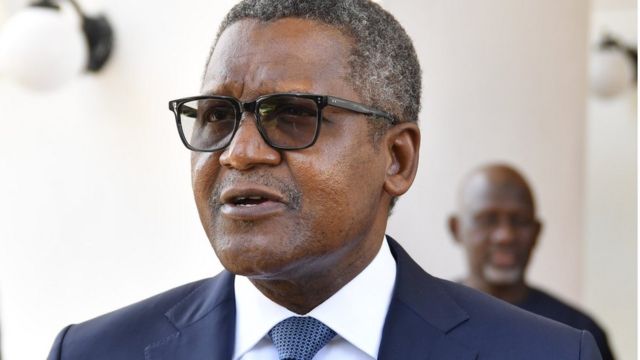 Aliko Dangote.